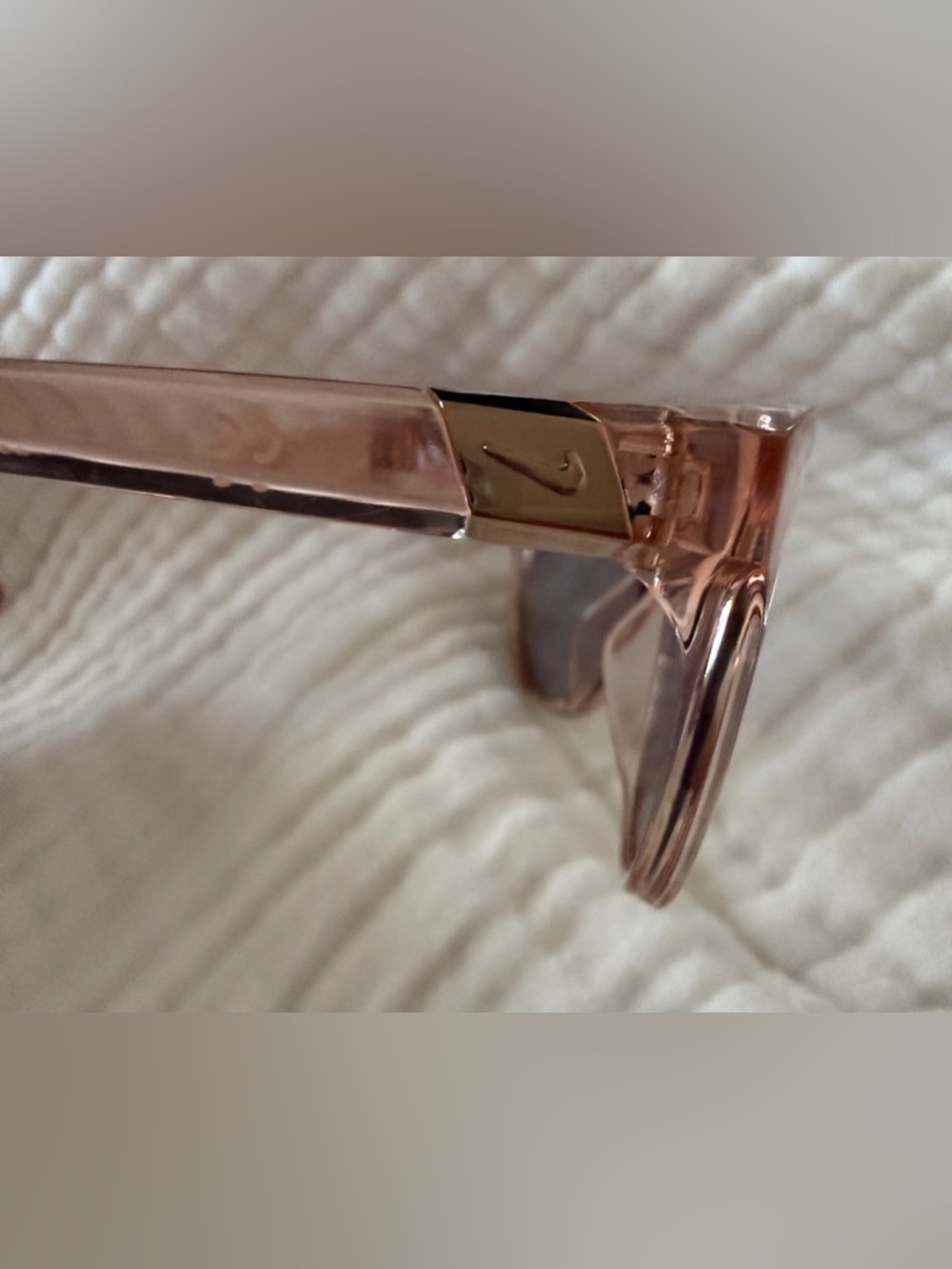 Nike Rose Gold Shades Rose Tinted Lenses - Picture 9 of 9
